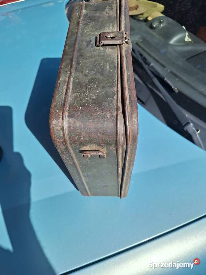 Luftwaffe V 1 V 2 pojemnik na maske pgaz Łańcut