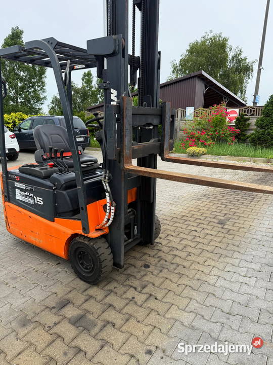 wózek widłowy elektryczny DOOSAN B15R5 3kołowy elektryczny Wózki widłowe łódzkie Działoszyn