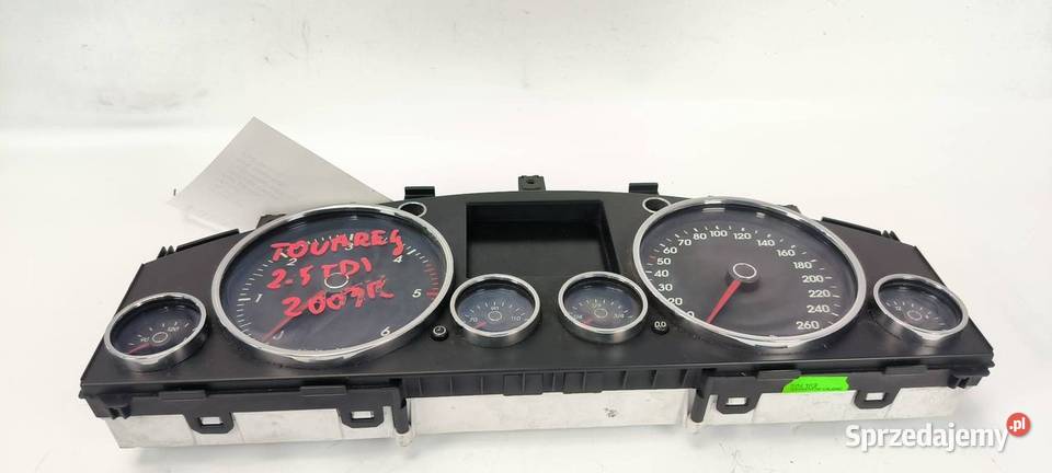 LICZNIK ZEGAR VOLKSWAGEN TOUAREG 7L6920880J Lipno