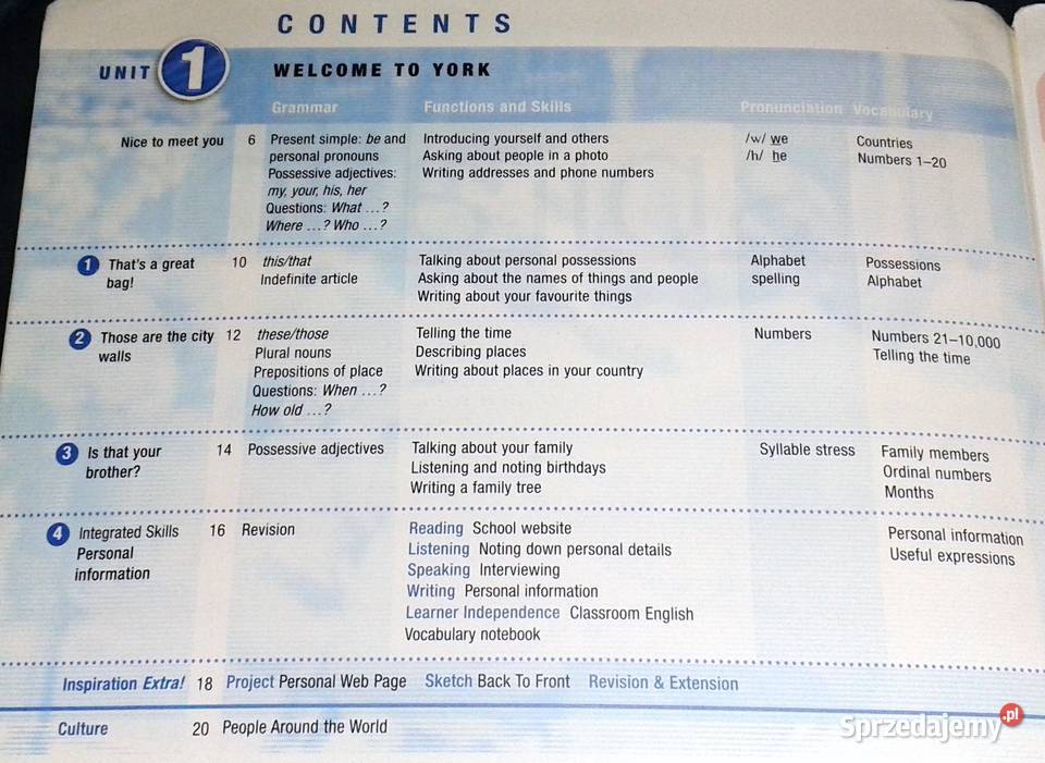 Inspiration 1 Starter Students Book Judy Książki i Podręczniki Chełm