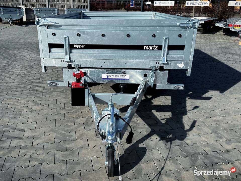 Przyczepa lekka MARTZ KIPPER 2502 S 075T KIPER pełny VAT Kowal