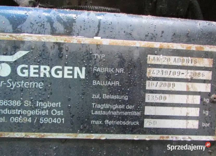 Bramowiec MAN TGM automatyczna