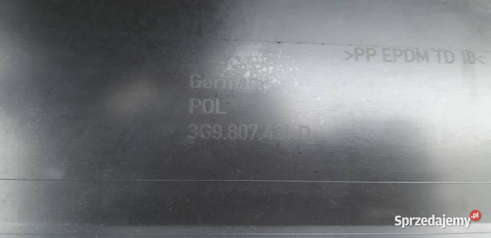 VW PASSAT B8 KOMBI ZDERZAK TYŁ TYLNI LIFT Bieleń