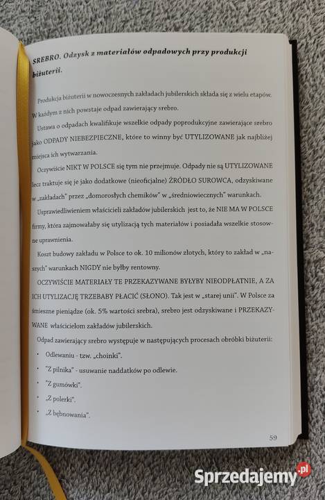 Odzysk metali szlachetnych Ag Au WIEDZA Elektronika Kraków sprzedam