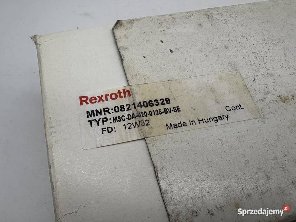 Rexroth MSCDA0200125BVSE 0821406329 Warszawa