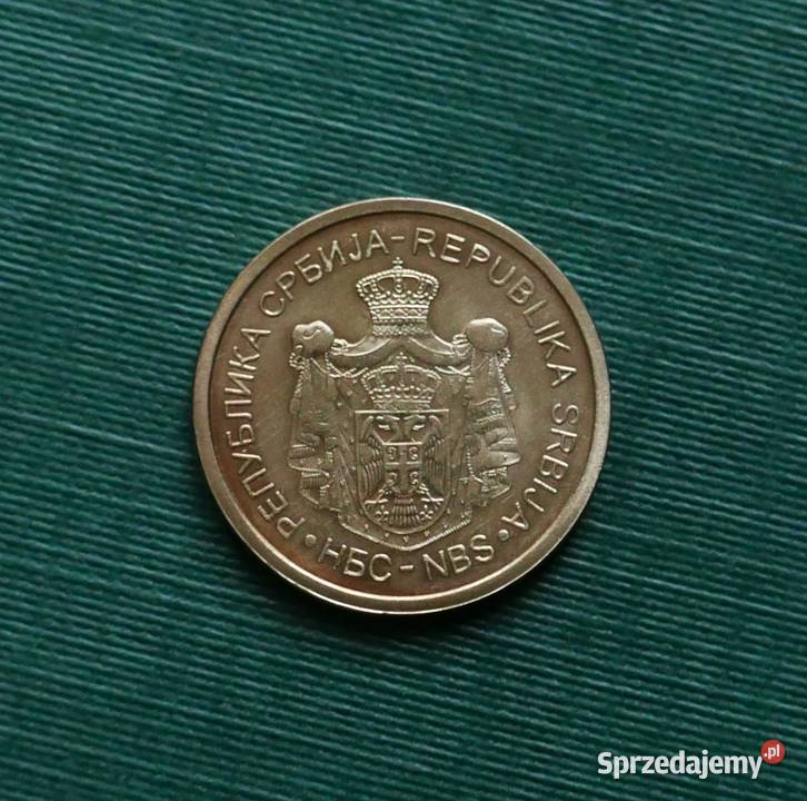 SERBIA 5 dinarów 2019r