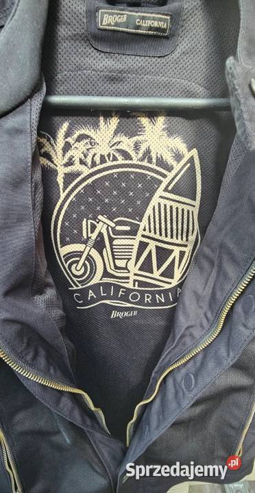 Kurtka motocyklowa Broger California Black L Piła sprzedam