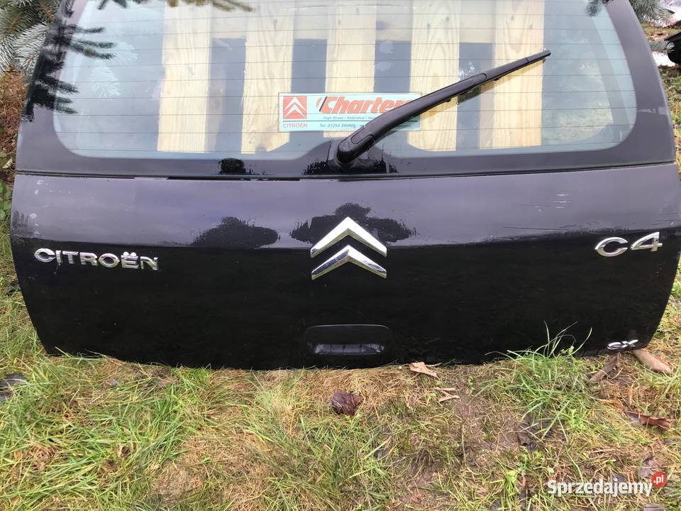 CITROEN C4 KLAPA TYŁ TYLNA KOMPLETNA EXL Zbierkowo