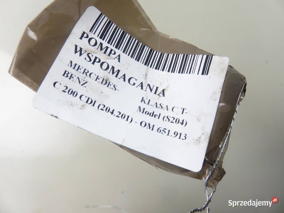 POMPA WSPOMAGANIA MERCEDES 204 C 200 CDI