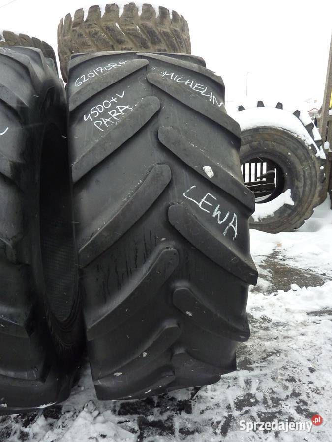 2x Opona używana rolnicza 62070R42 MICHELIN 1600 Michelin Zaścianki sprzedam