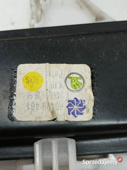 MECHANIZM SZYBY LEWY TYŁ 5Q0959407D Skoda Scala sprzedam