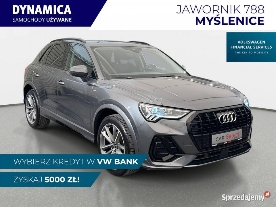 Audi Q3 VAT 23 Sline 35TFSI mHEV 150 Stronic światła LED