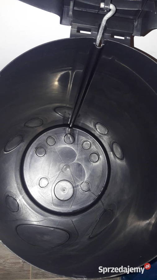 Kosz na odpady śmieci okrągły uchylny pedałowy Głuchołazy sprzedam