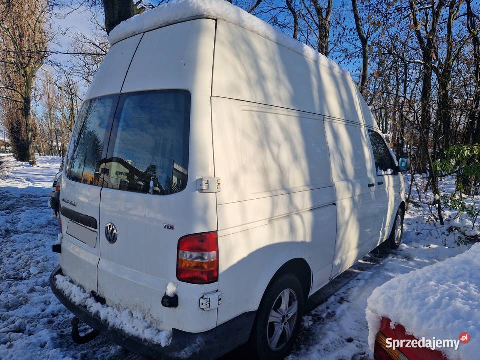 VW Transporter T5 wysoki 25 tdi 2007 kujawsko-pomorskie Ciechocinek