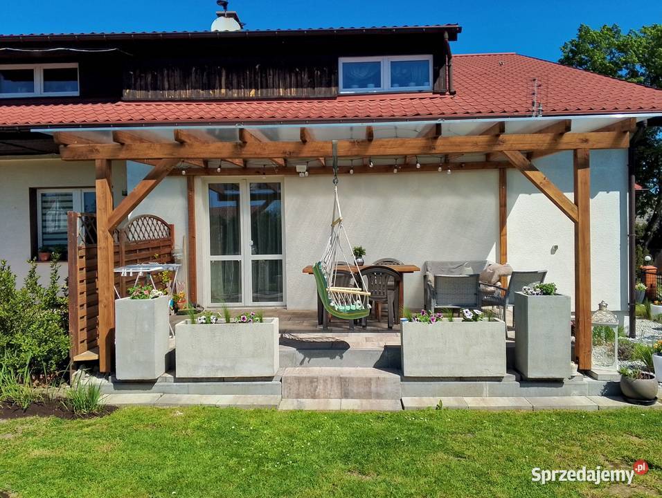 Zadaszenie tarasu 6x3 pergola tarasowa taras Oleśnica sprzedam