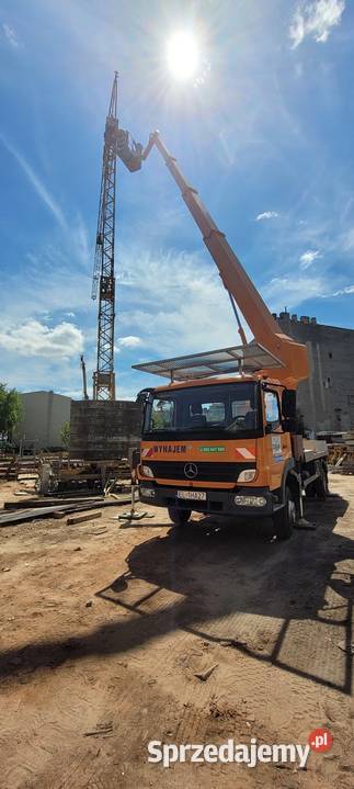 Podnośnik koszowy 27 m 350 Wumag Palfinger WT diesel Łódź
