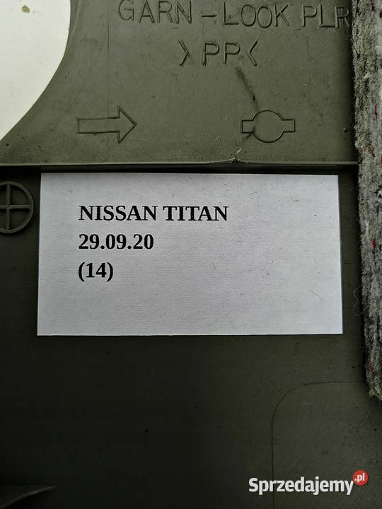 LISTWA OSŁONA DOLNA SŁUPKA NISSAN TITAN ARMADA osobowe Nowy Tomyśl sprzedam