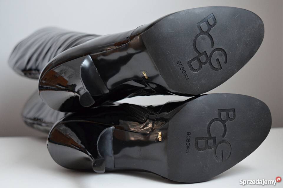 SEXY kozaki BCBG Girls lakierowana SKÓRA Moda i Styl Białystok