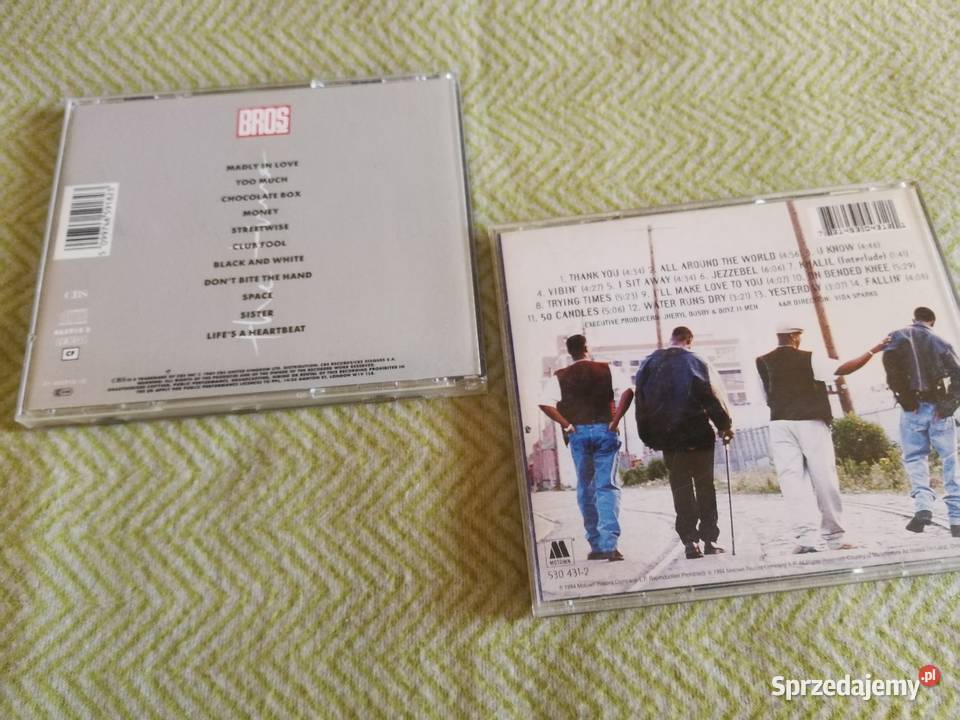 Bros The Time Boyz II Men II Klasyka Pop lat Płyty i kasety zachodniopomorskie Szczecin sprzedam