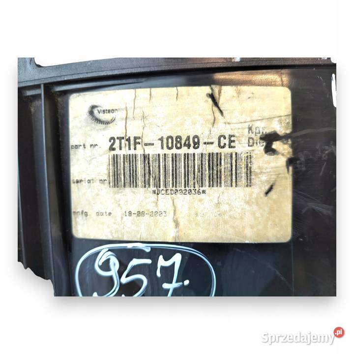 LICZNIK ZEGARY 2T1F10849CE Ford Transit Connect lubelskie