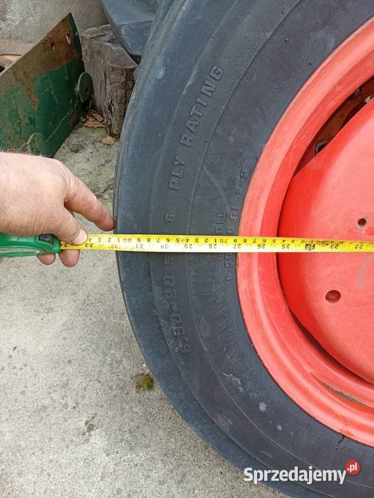 Koła do opryskiwacza przyczepy Grójec