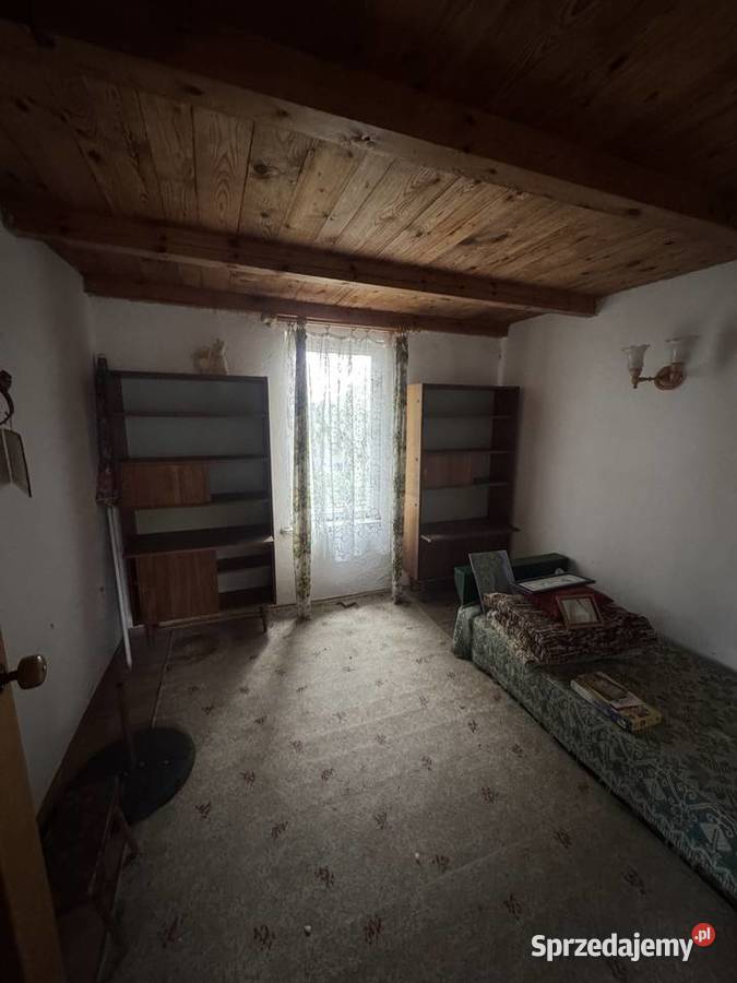 Domek na działce Rod Leszno obok Kampinosu