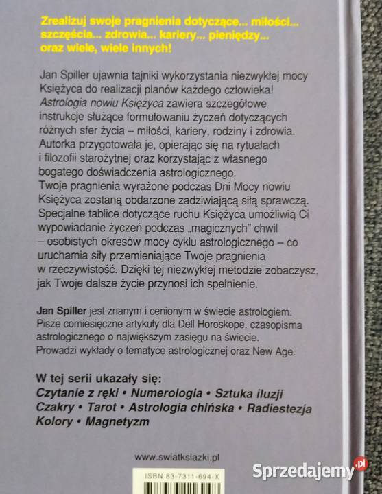 Astrologia nowiu Księżyc Jan Spiller