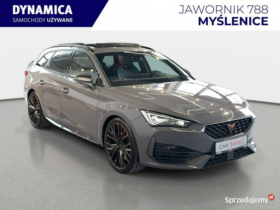 Cupra Leon Sportstourer VAT 23 20TSI 310 DSG elektrochrom. lusterko wst. Myślenice sprzedam