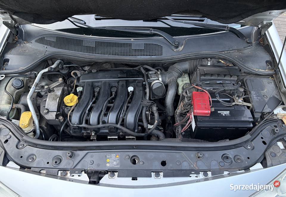 Renault Mgane Sedan 2007 16 Benzyna Silnik tempomat Wieliszew