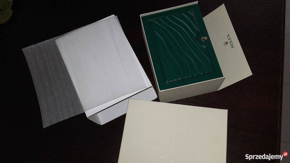 Pudełko zegarku Rolex oryginalne Łoniów