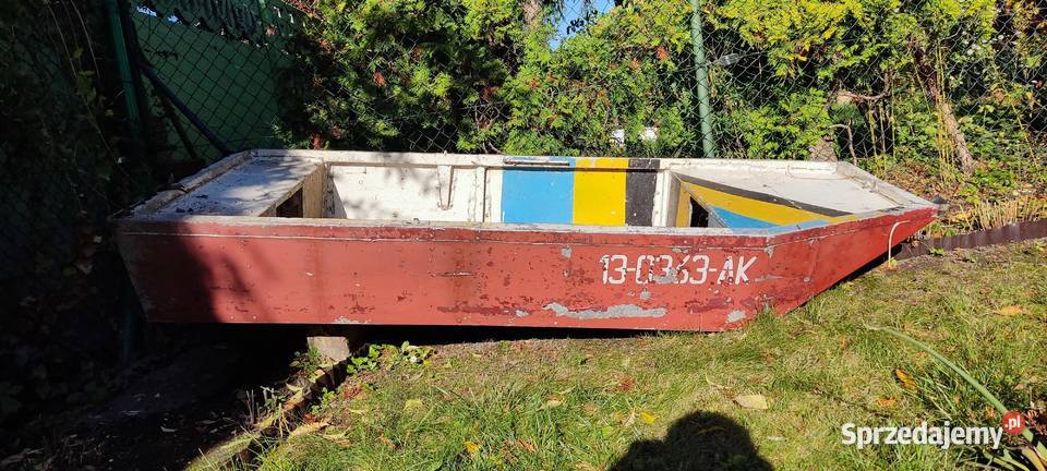Sprzedam łódkę wędkarska aluminiową Kalisz