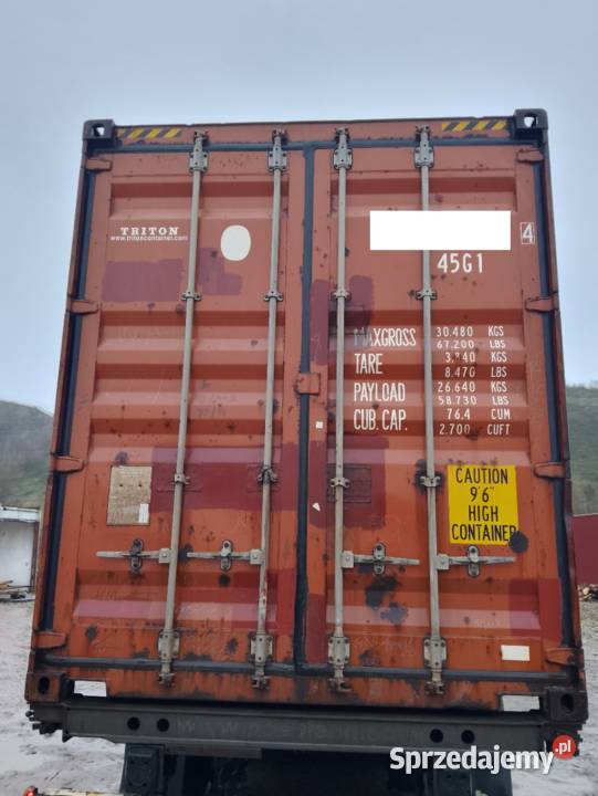 40HC Kontenery 12 metrowe używane Biznes i Przemysł Warszawa