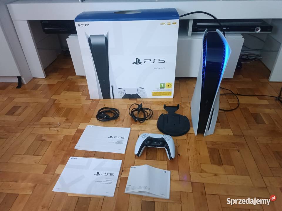 Konsola Playstation 5 z napędem CFI 1216A pad napisy Libiąż