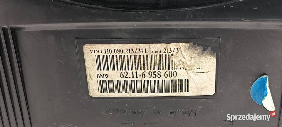 LICZNIK ZEGAR BMW E60 A2C53103634 Lipno sprzedam