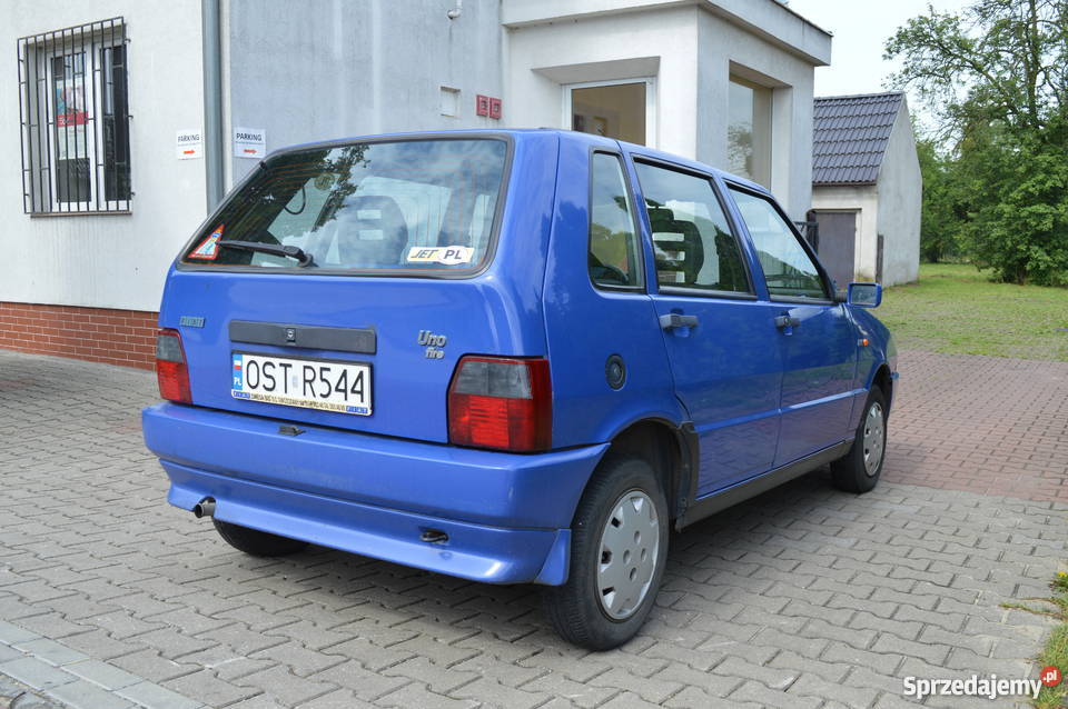 Fiat UNO 1998r 1000 Benzyna 128 Ważne opłaty garażowany Izbicko