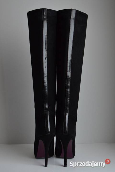 FANTASTYCZNA szpilka i platforma kozaki Barbara