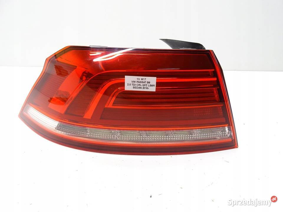 LAMPA LEWA LEWY TYŁ TYLNA W BŁOTNIK VW PASSAT B8