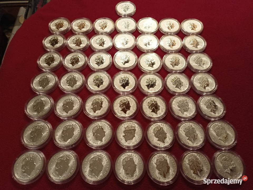 Srebrne monety Numizmatyka Antyki, Sztuka, Kolekcje podkarpackie Rzeszów