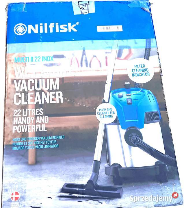 ODKURZACZ PRZEMYSŁOWY NILFISK MULTI 22 INOX Elektryczne Gaszowice sprzedam