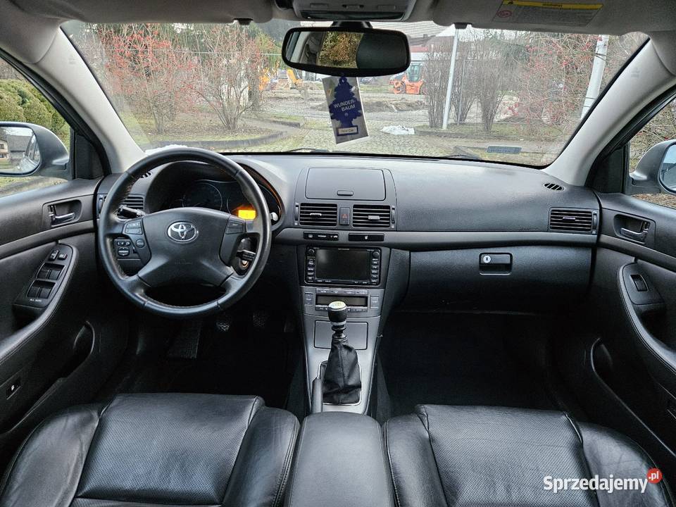 Toyota Avensis 2007r 20D 126 Navi Skóra Grzane