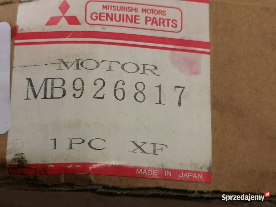 SILNICZEK SZYBY LEWY PRZÓD MITSUBISHI GALANT