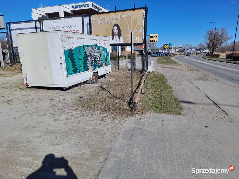 Przyczepa gastronomiczna 460 x 2 m Gastronomia Władysławowo