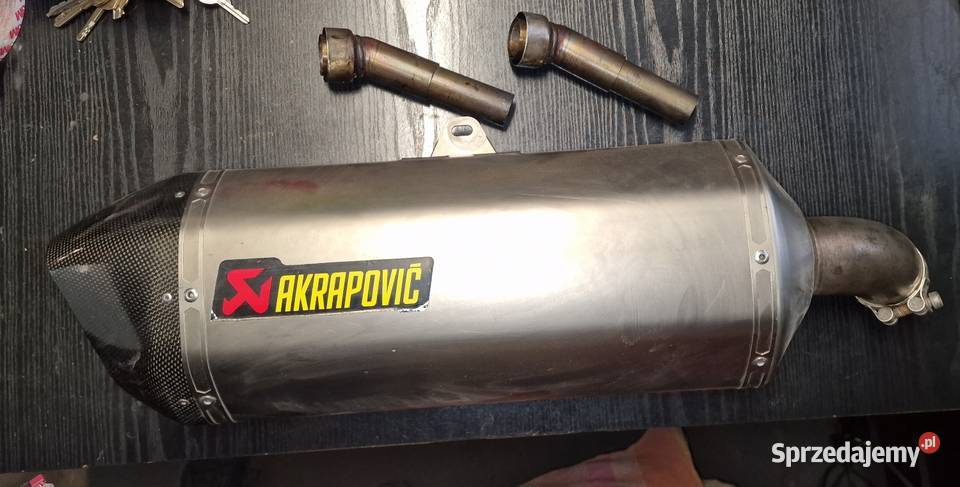 Suzuki dl 1000 1050 vstrom tlumik akrapovic Gdynia