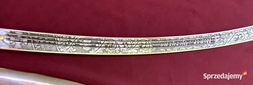 PięknaUnikatowa Szabla Pamiątkowa wz21Tadeusz Brzóza Stadnicka