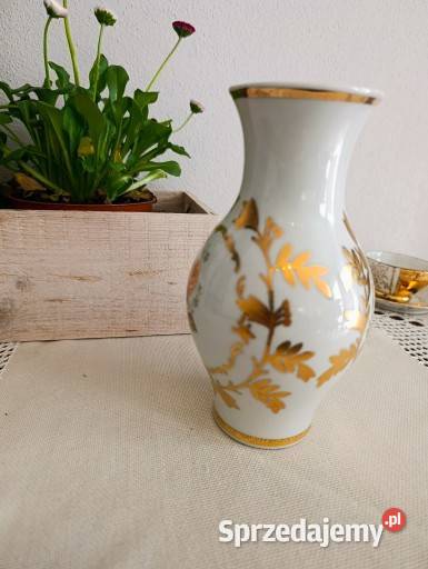 Vintage wazon porcelanowy Ćmielów lata 60 PRL Porcelana i szkło Olsztyn