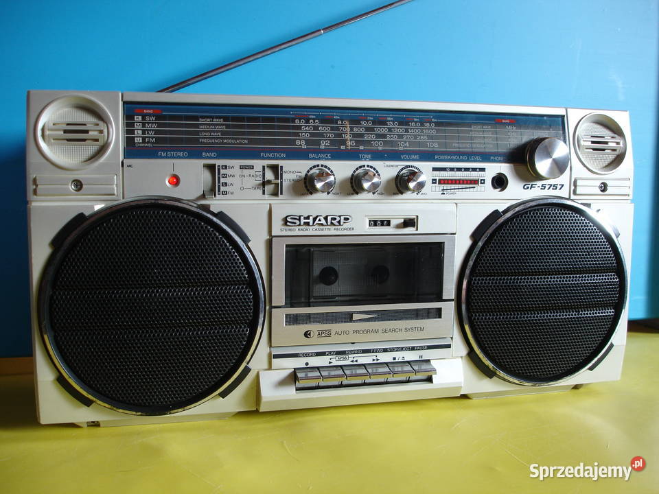 Radiomagnetofon SHARP GF5757H Zielona Góra