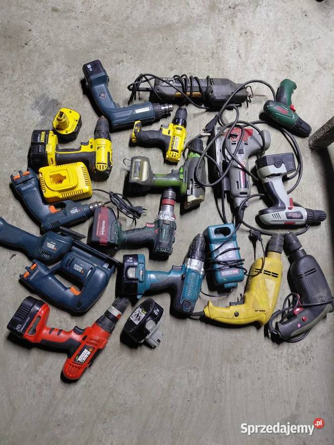 Wkrętarki makita dewalt i inne sprzedam