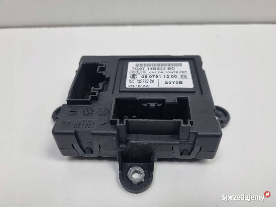 Jaguar XF LEWY PRZEDNI MODUŁ DRZWI Sterownik Rudka