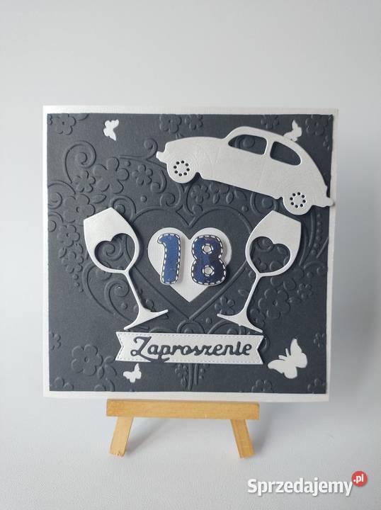 ZAPROSZENIA OSIEMNASTKA K4 WZÓR 2 Poznań