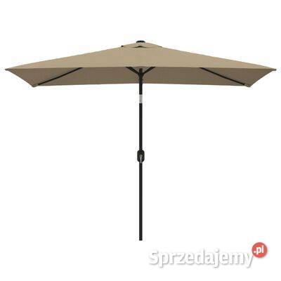 vidaXL Parasol ogrodowy na metalowym słupku 300